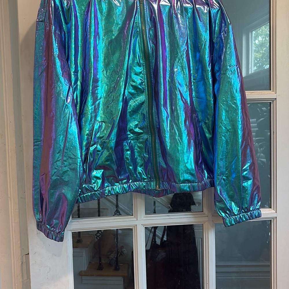 Iridescent Metallic Jacket